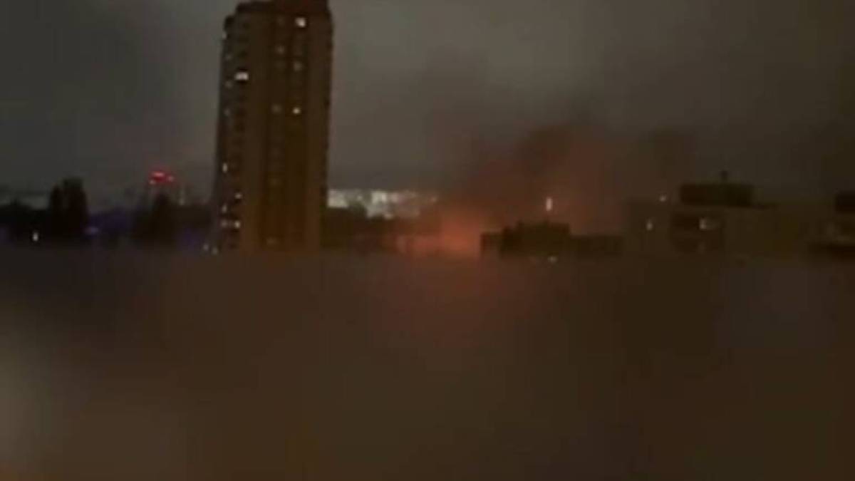 Київ палає через масштабну дронову атаку