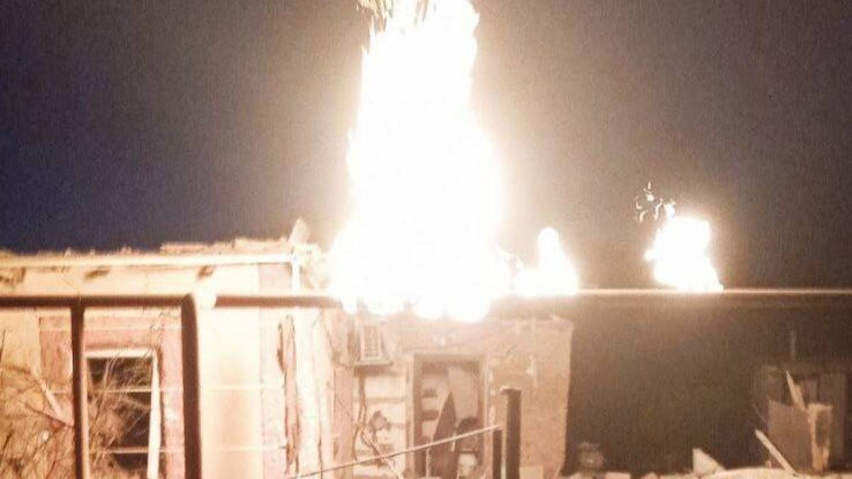 На Запоріжжі через обстріли було пошкоджено газопроводи