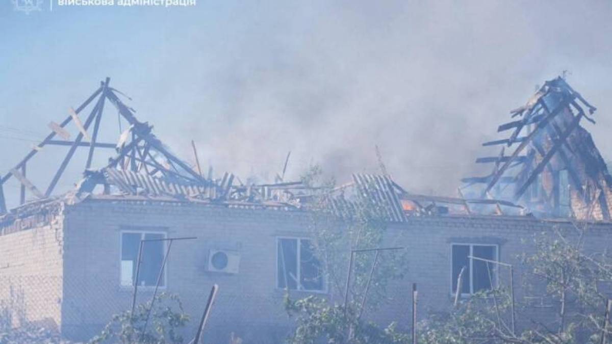 росіяни атакували одне з сіл Запорізького району