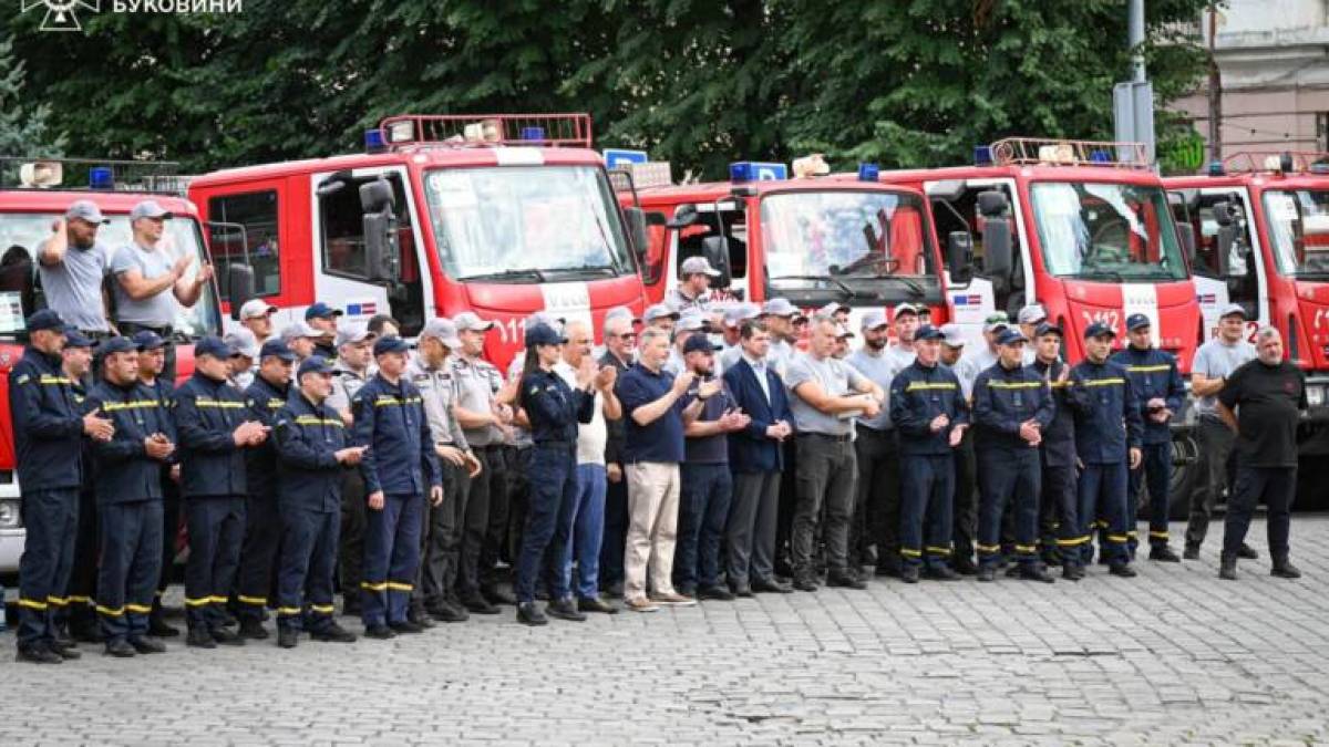 16 пожежних машин з рятувальним обладнанням від Латвії – вже в Україні