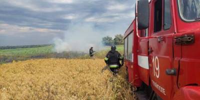 Внаслідок ворожих обстрілів сталося 6 пожеж у Пологівському та Запорізькому районах