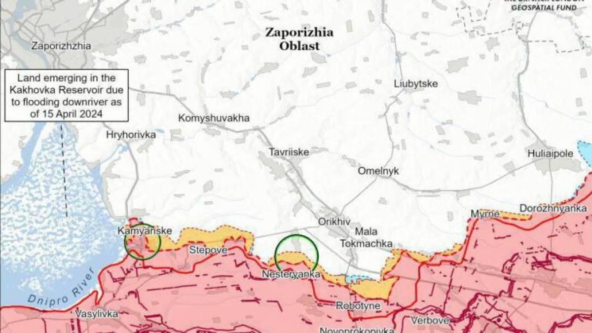  ЗСУ просунулися в районі Степногірська