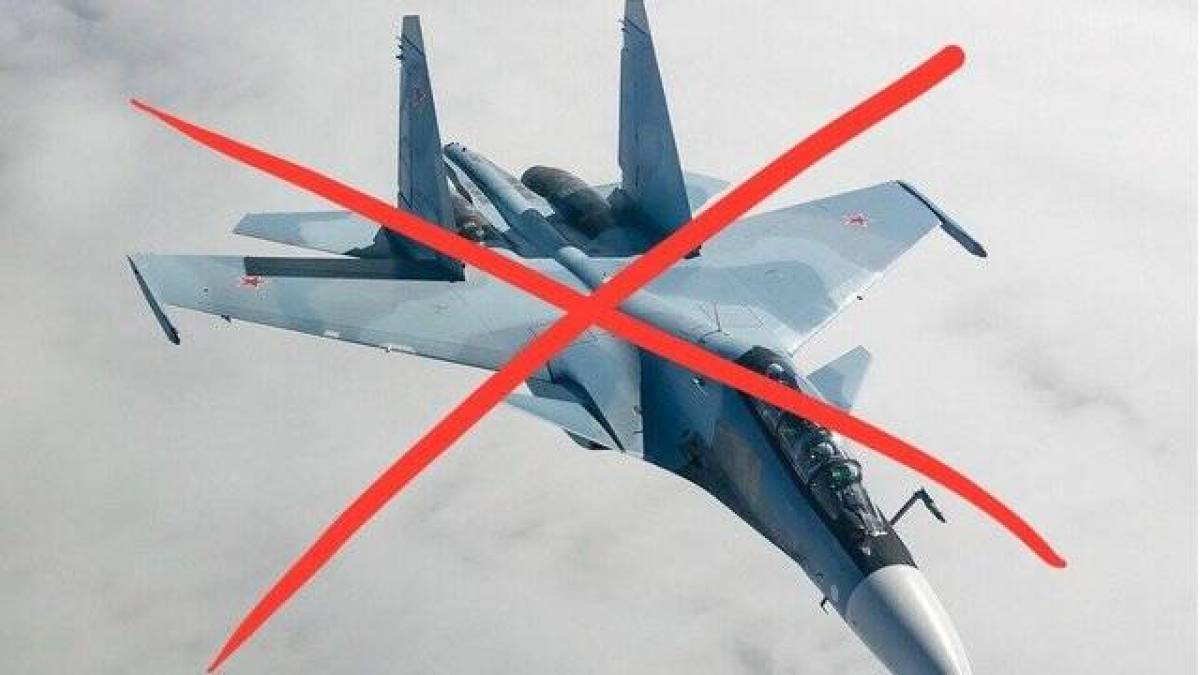 російський Су-30СМ впав під час виконання завдання в районі Зміїного