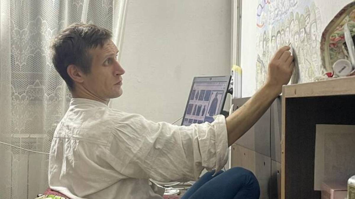 Сьогодні в Києві поховають митця, який любив наші махновські землі