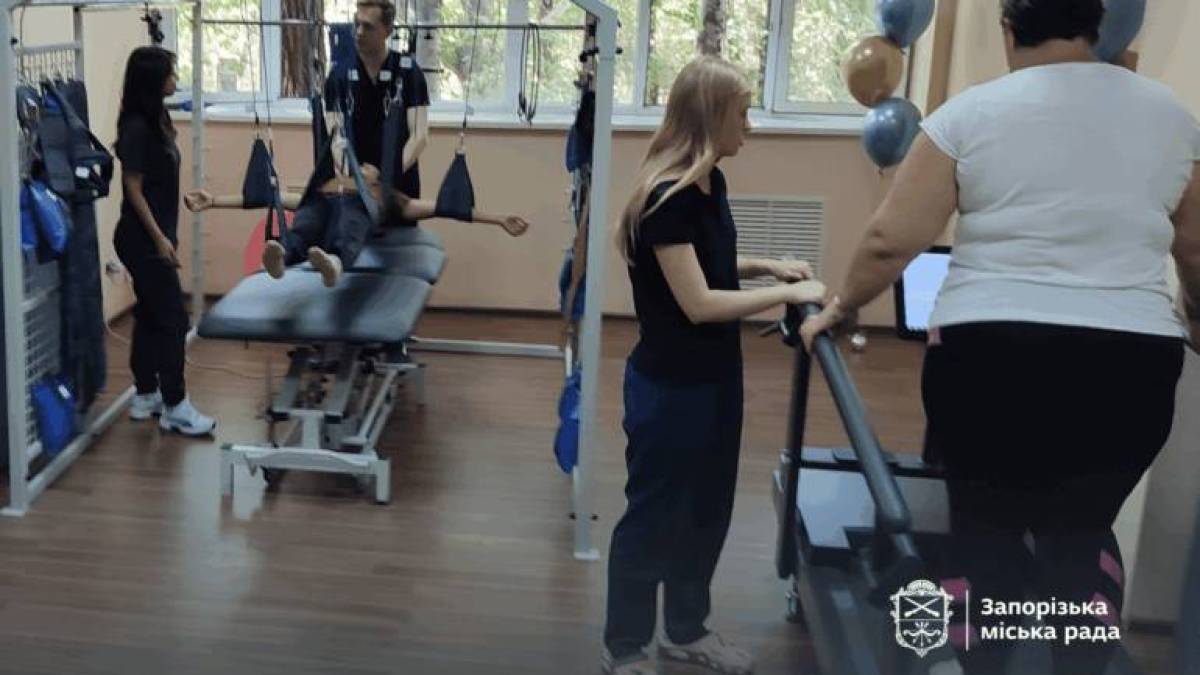 Запорізька лікарня отримала реабілітаційне обладнання з Німеччини