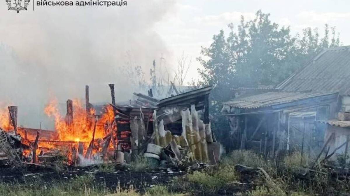 583 удари по 11 населених пунктах Запорізької області