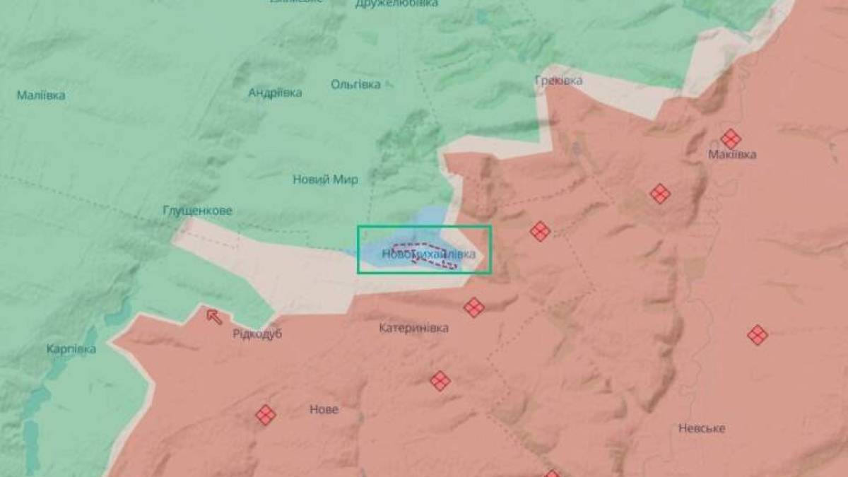 ЗСУ звільнили Новомихайлівку та відкинули противника у Зеленому Гаю в Донецькій області