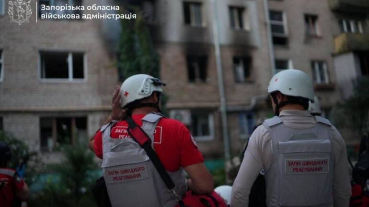 Про стан 24 постраждалих від обстрілу Запоріжжя 