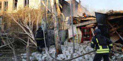 На місцях ударів у Запоріжжі завершили аварійно-рятувальні роботи