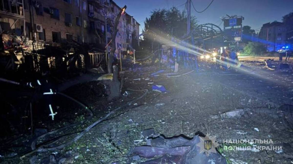 10 ракет випустили росіяни вчора по Запорізькій області 