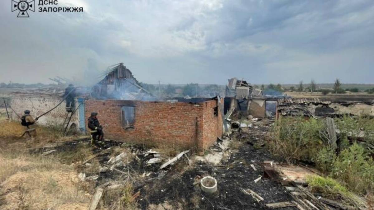 Шість пожеж сталися у нашій області внаслідок ворожих обстрілів