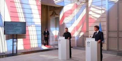 Гарантії безпеки для України почнуть діяти після припинення вогню — Макрон