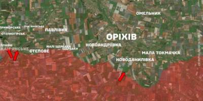 Три атаки армії РФ поблизу Степногірська та Новоданилівки відбили Сили оборони