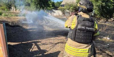 Шість пожеж сталися у Пологівському та Запорізькому районах внаслідок ворожих обстрілів