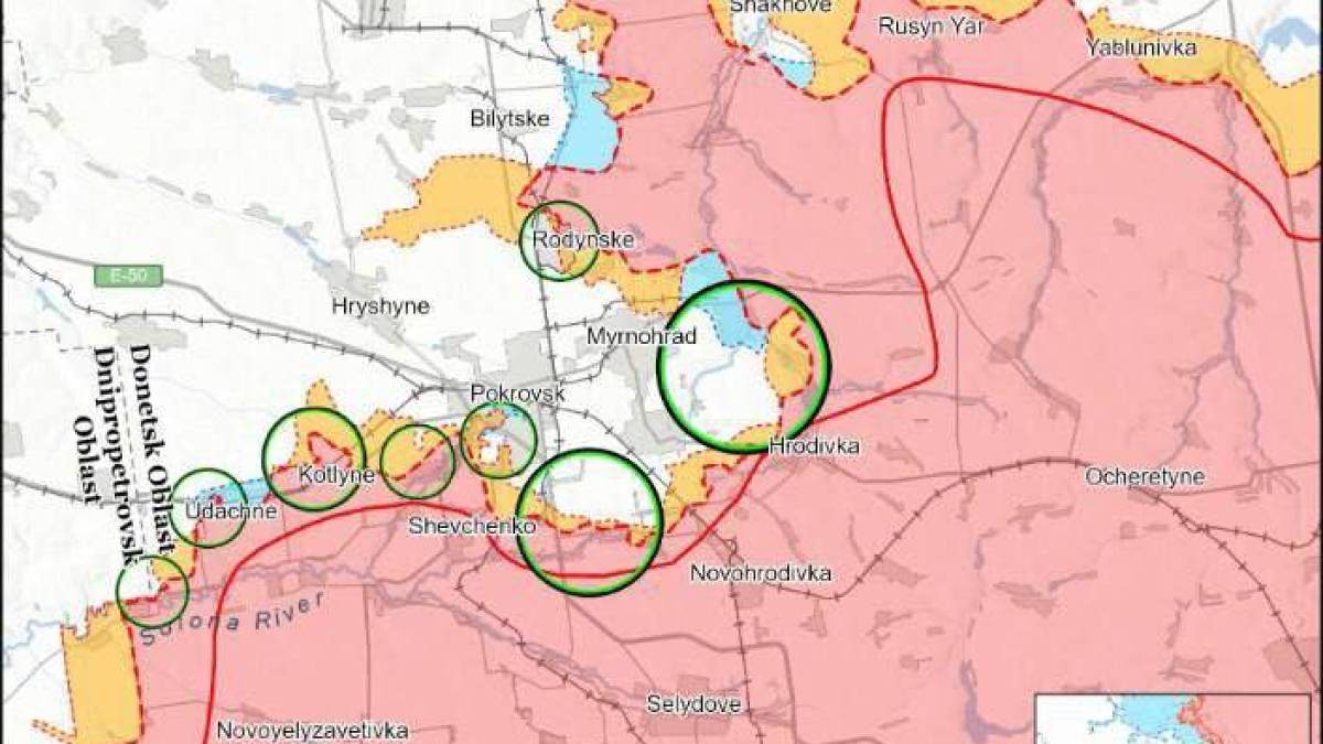  ЗСУ просунулись на Сумському напрямку, армія рф готується до штурму Покровська: карти ISW