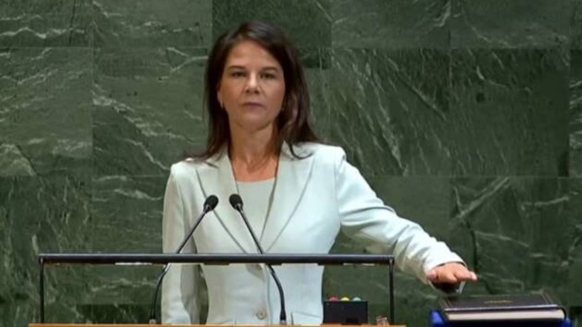 Бербок склала присягу президента Генасамблеї ООН