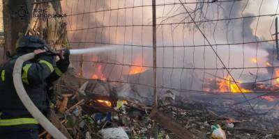 ДСНС Запорізької області: ліквідація наслідків ворожих обстрілів 11 вересня