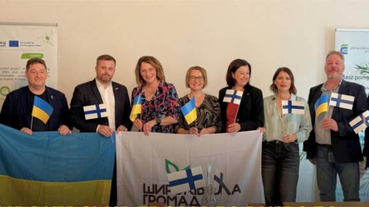 Громада на Запоріжжі отримала надійного партнера з Фінляндії