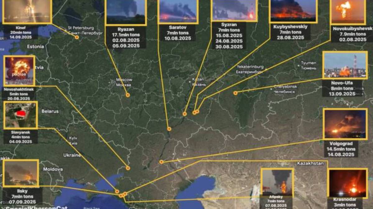 Актуальна карта операції НПЗ
