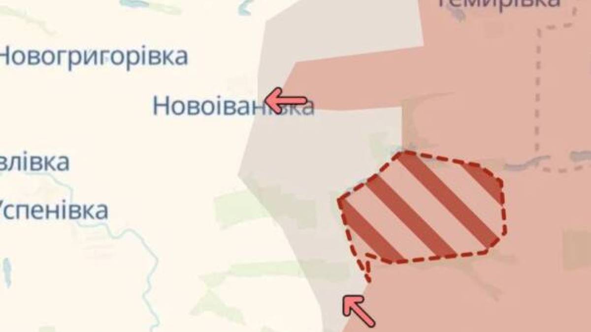 Ворог знову просунувся на Запоріжжі, — DeepState