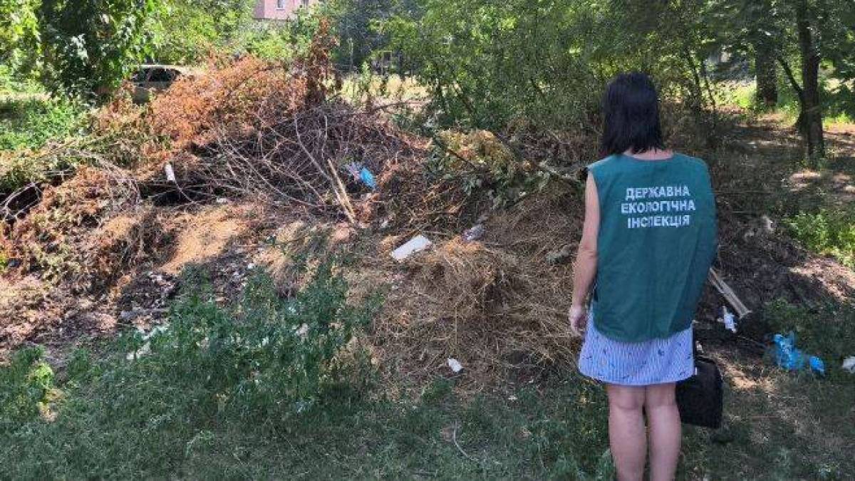 У Заводському районі виявили несанкціоноване звалище