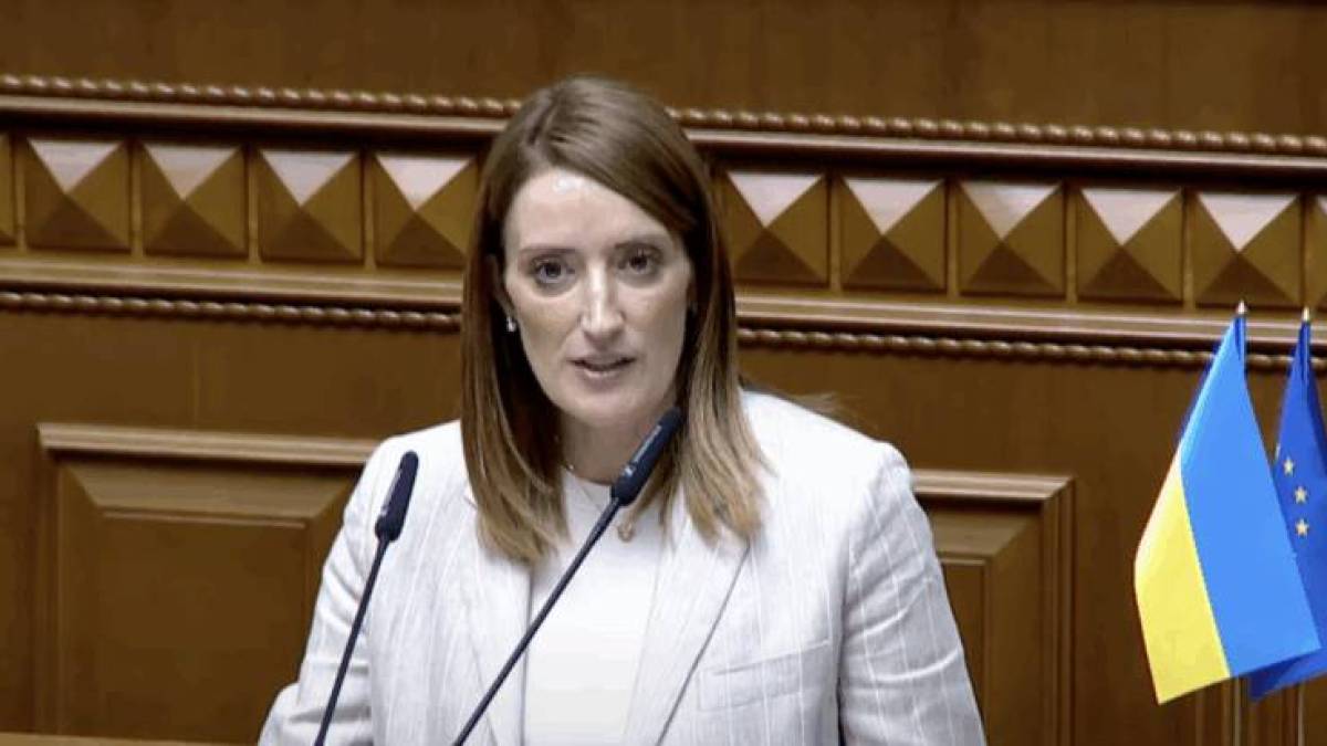 Метсола оголосила у Раді про відкриття представництва Європарламенту в Києві