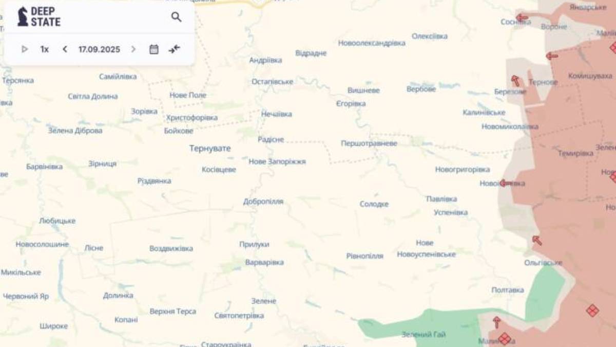 Ворог знову просунувся поблизу Новоіванівки на Запоріжжі