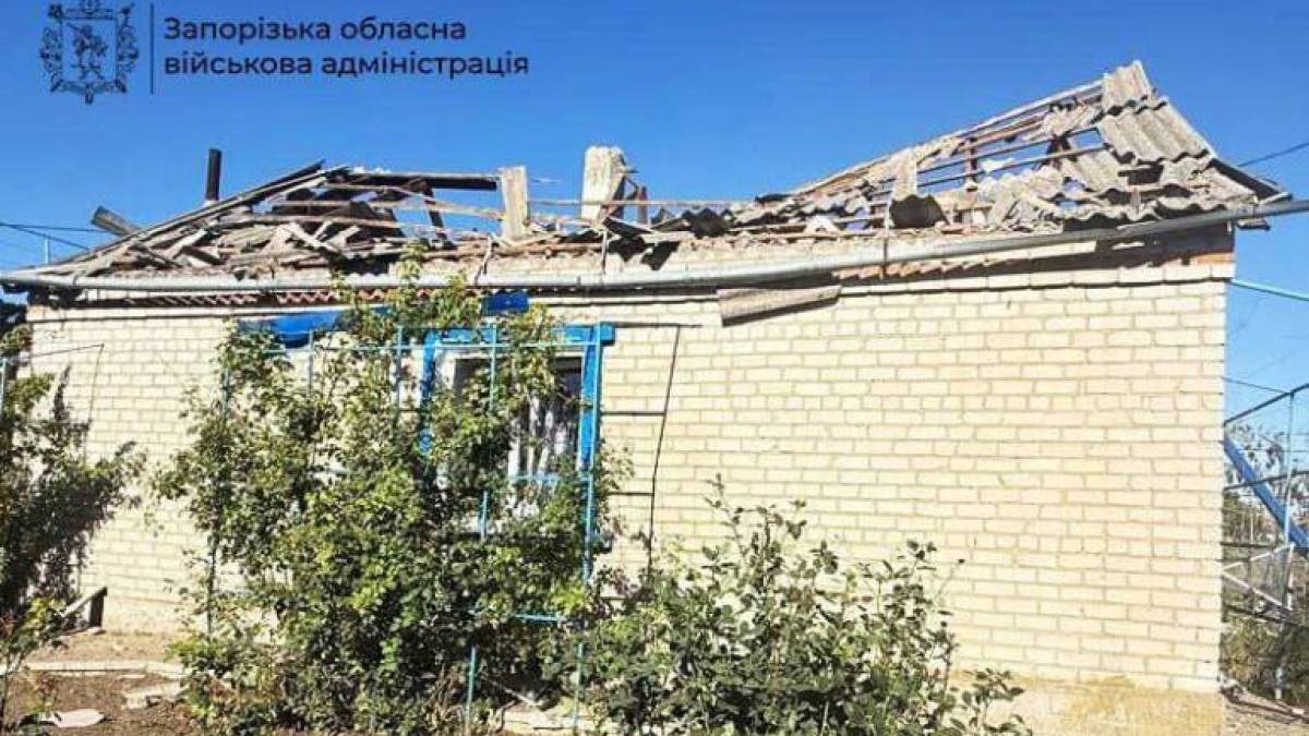 376 ударів по 14 населених пунктах Запорізької області