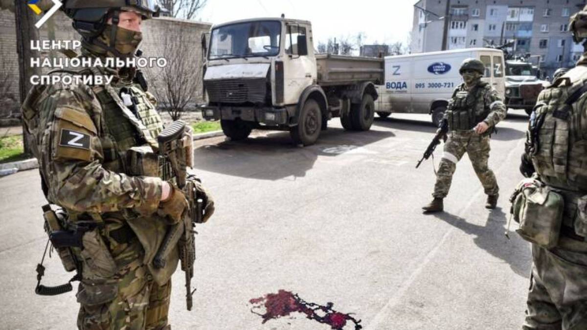 На ТОТ ворог намагається приховати вбивство цивільних своїми бойовиками