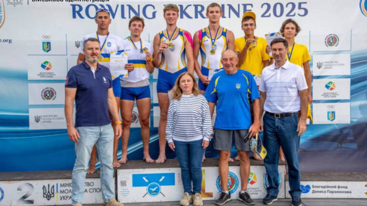 Запорізькі веслувальники здобули перемоги на чемпіонаті України