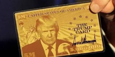 Трамп запровадив для заможних іноземців  «золоту карту» за $1 мільйон — указ