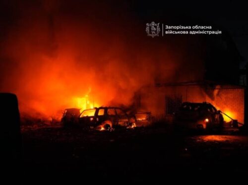 З вибухів і пожеж розпочався у Запоріжжі ранок понеділка. Росіяни скерували на місто  щонайменше 5 авіабомб.