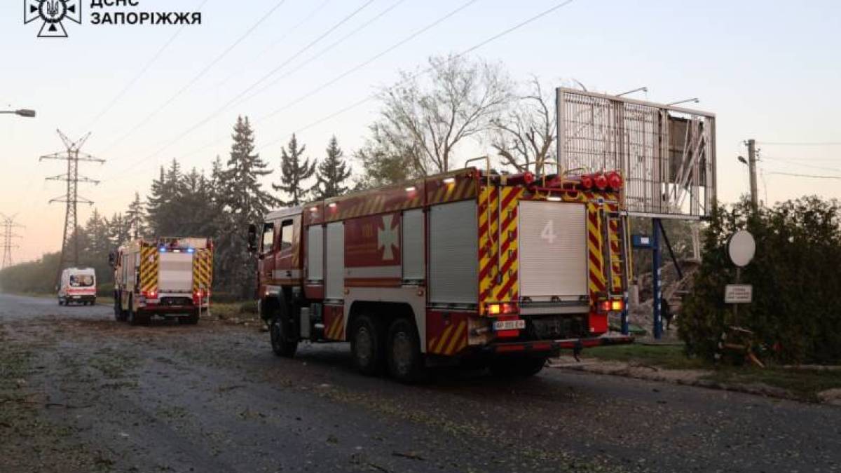 У Запоріжжі завершено аварійно-рятувальні роботи після масованого авіаудару