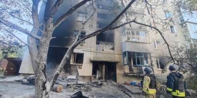 ДСНС Запорізької області: ліквідація наслідків ворожих обстрілів 22 вересня