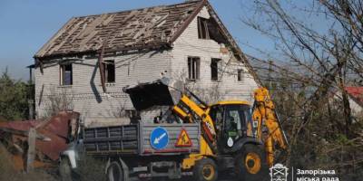 Внаслідок ворожої атаки на Запоріжжя постраждали понад 60 осель, ботанічний сад і навчальний заклад