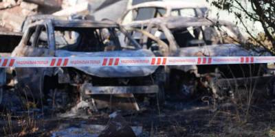 Удар по Запоріжжю знищив понад 10 автомобілей