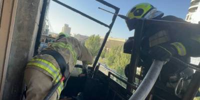 У Запоріжжі сталася пожежа у багатоповерхівці