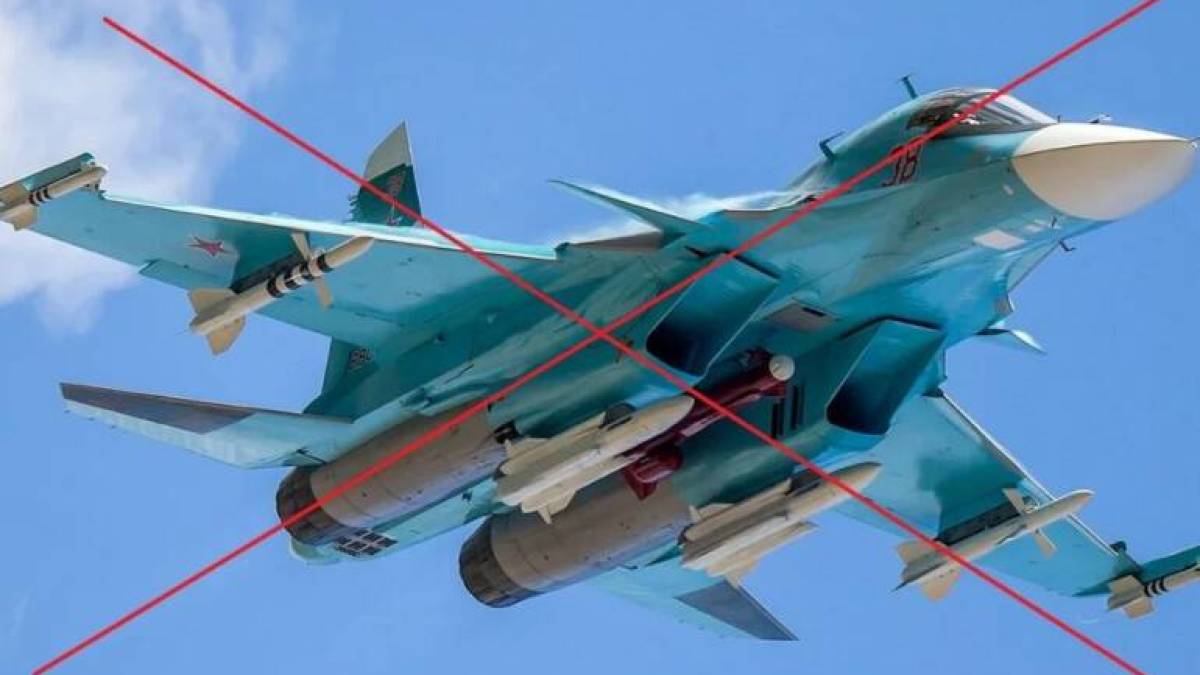 Повітряні Сили ЗСУ збили ворожий Су-34, який готувався атакувати Запоріжжя