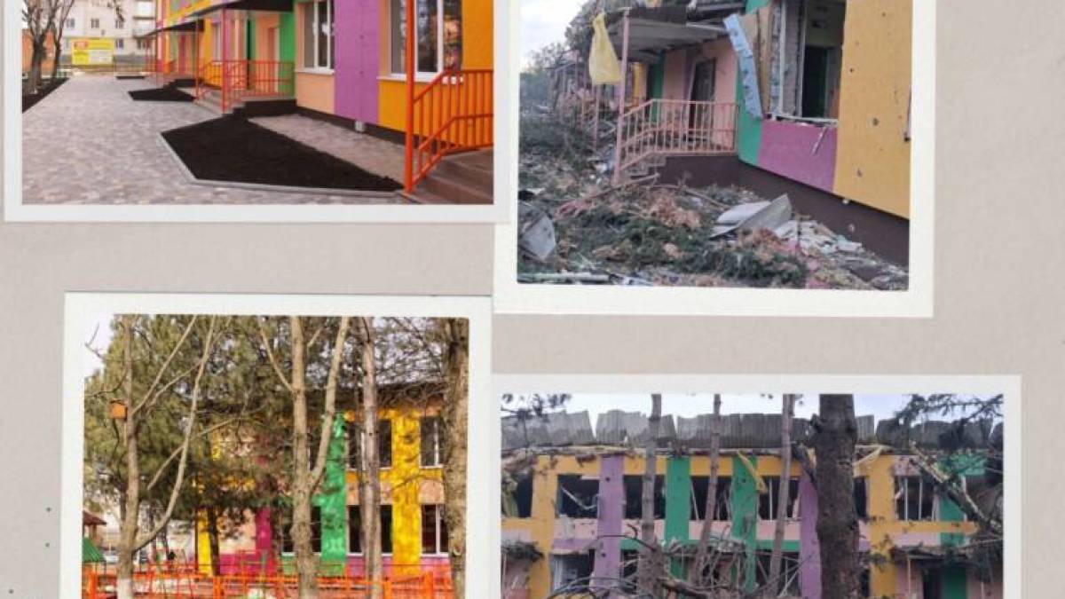 Армія рф знищила дитячий садок і житловий будинок у Гуляйполі