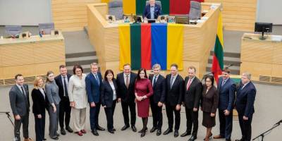 Парламент Литви затвердив нового прем’єра та міністрів
