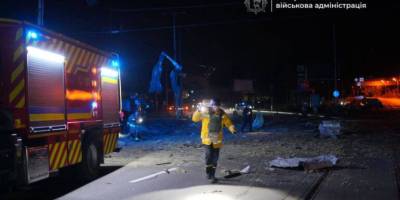російські війська атакували Запоріжжя двома безпілотниками