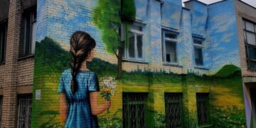 У Запоріжжі з’явився новий яскравий мурал (фото)