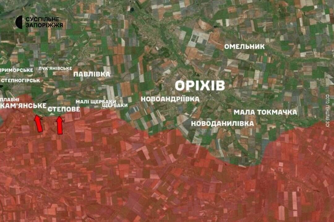 Вісім атак російських військових відбили Сили оборони на Оріхівському та Гуляйпільському