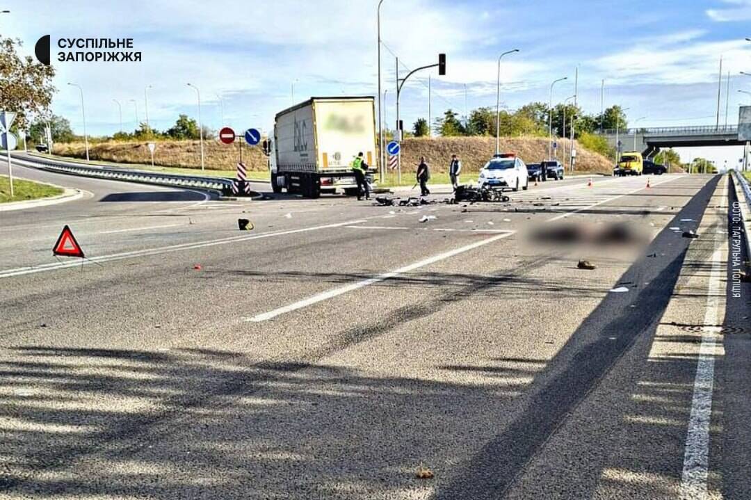 У звʼязку з ДТП тимчасове обмеження руху транспорту