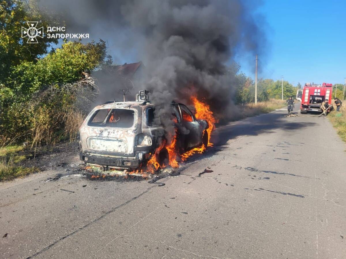 ДСНС Запорізької області: ліквідація наслідків ворожих обстрілів 7 жовтня