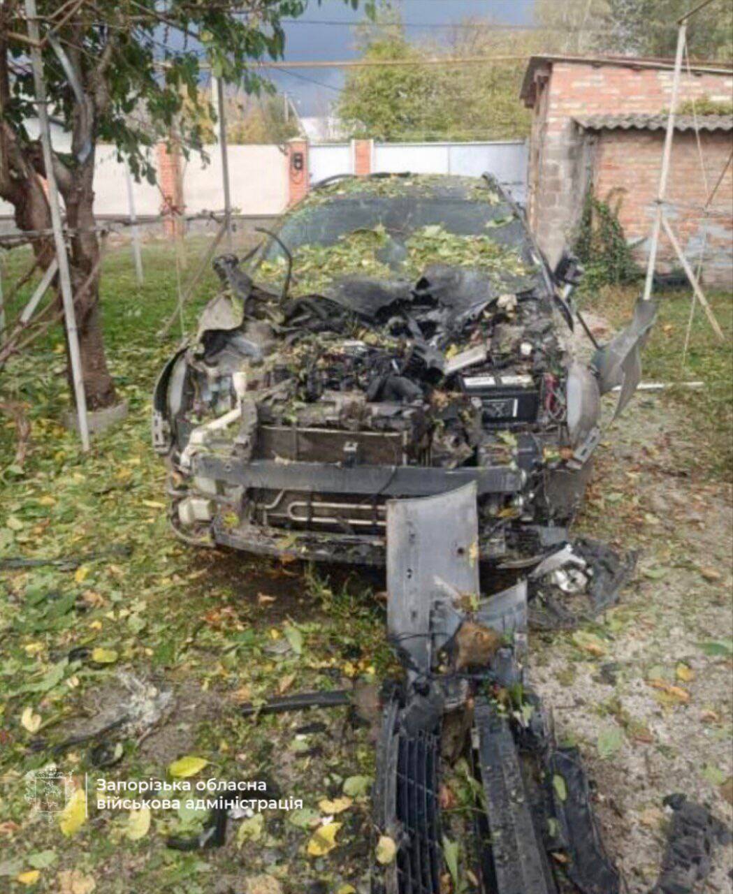54-річний чоловік поранений внаслідок атаки на Запорізький район