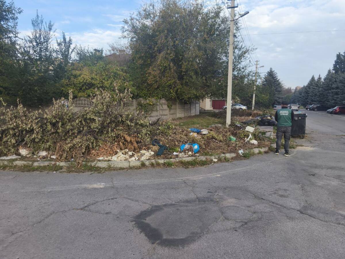 В Олександрівському районі влаштували два сміттєзвалища