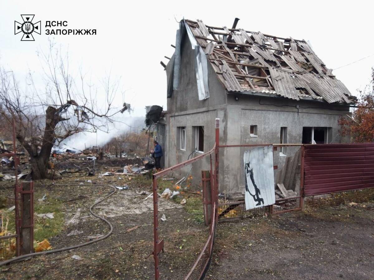 Запорізький район: внаслідок російського удару травмовано двох чоловіків