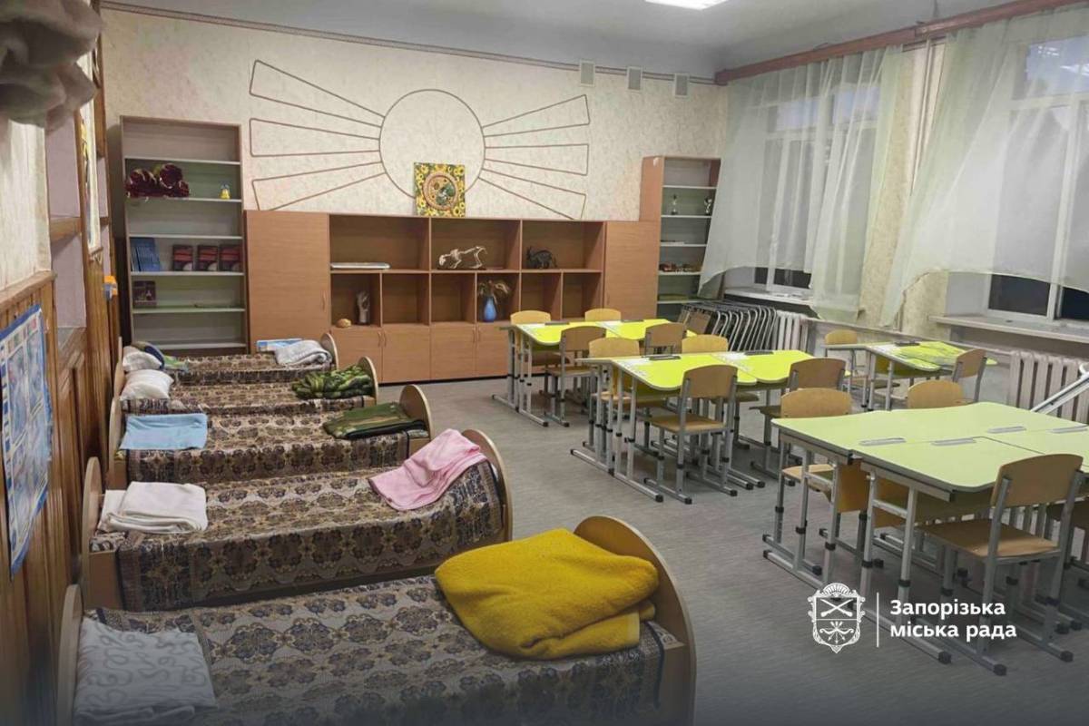 В Запорожье развернули два пункта Несокрушимости