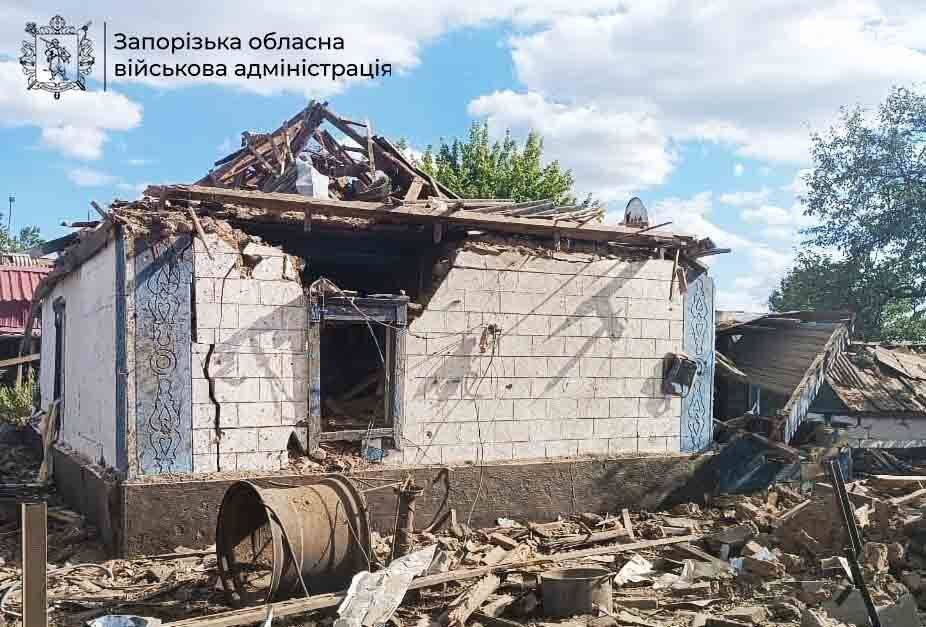 Впродовж доби окупанти завдали 673 удари по населених пунктах Запорізької області